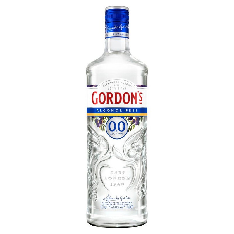 Gin bezalkoholowy alk. 0,0% obj. Gordon's 700 ml