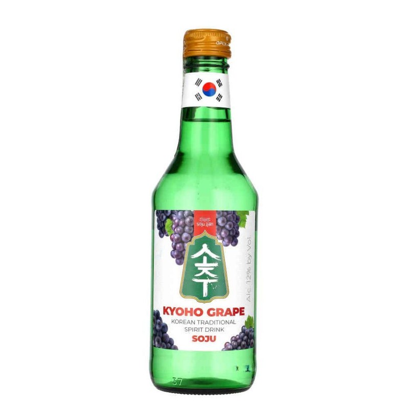 Koreański napój alkoholowy Kyoho Grape alk. 12,0% obj. 	Soju Jjan 350 ml