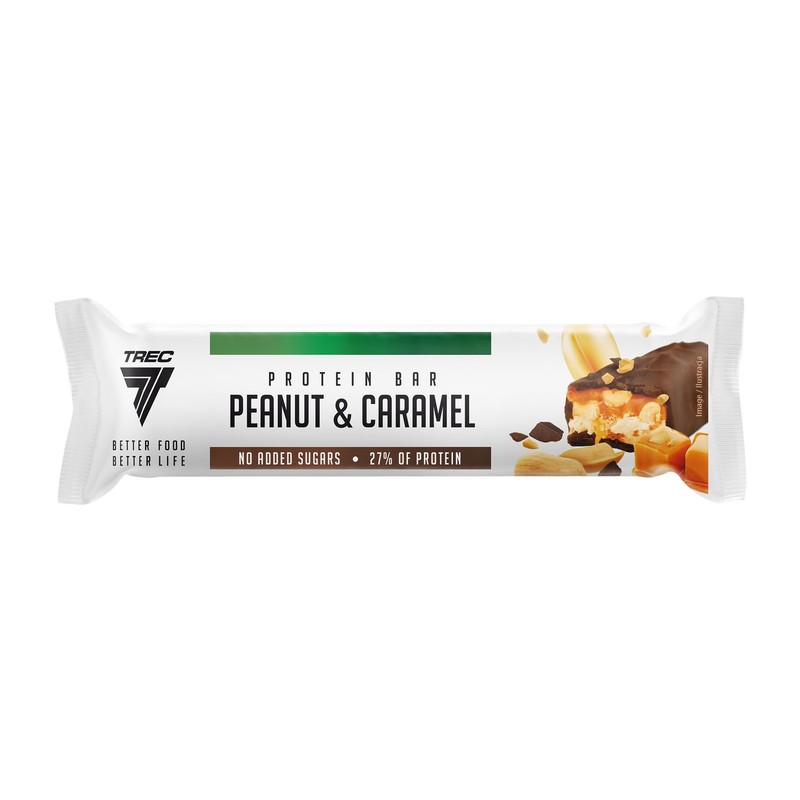 Baton proteinowy Better Food peanut & caramel Trec 49 g