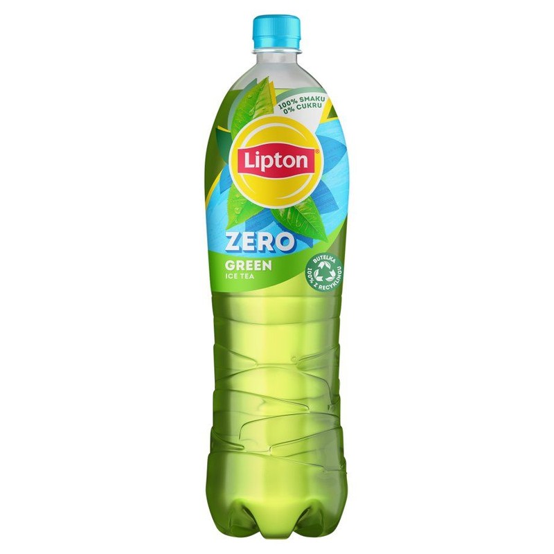 Niegazowany napój herbaciany ZERO z ekstraktem z zielonej herbaty Lipton 1,5 l