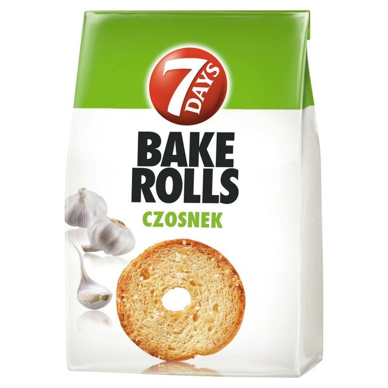 Bake Rolls czosnek 7 Days 150 g