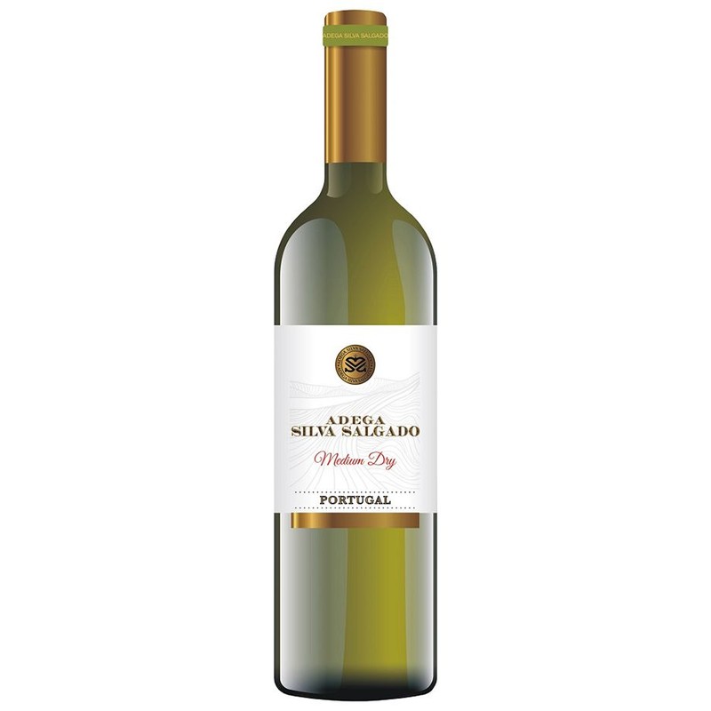 Wino Salgado biełe półwytrawne alk.11% obj ADEGA SILVA 750 ml