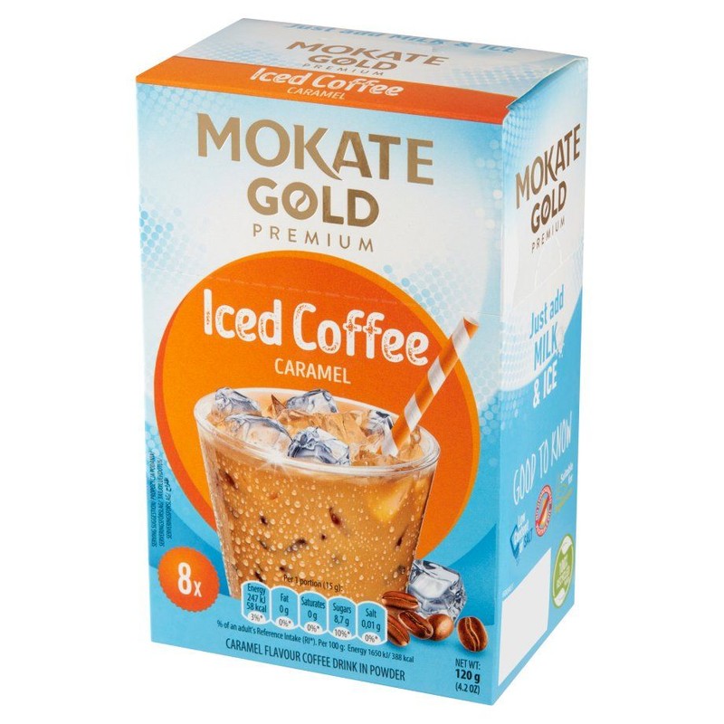 Iced Coffee caramel Mokate 8 saszetek