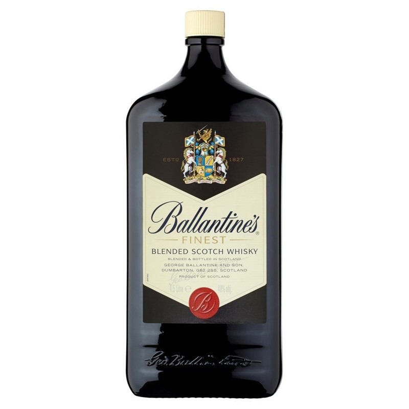 Whisky blended Finest alk. 40,0% obj. Ballentines 4,5 l