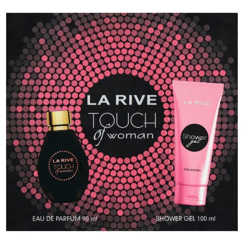 Zestaw Touch of Woman woda perfumowana + żel pod prysznic LA RIVE zestaw