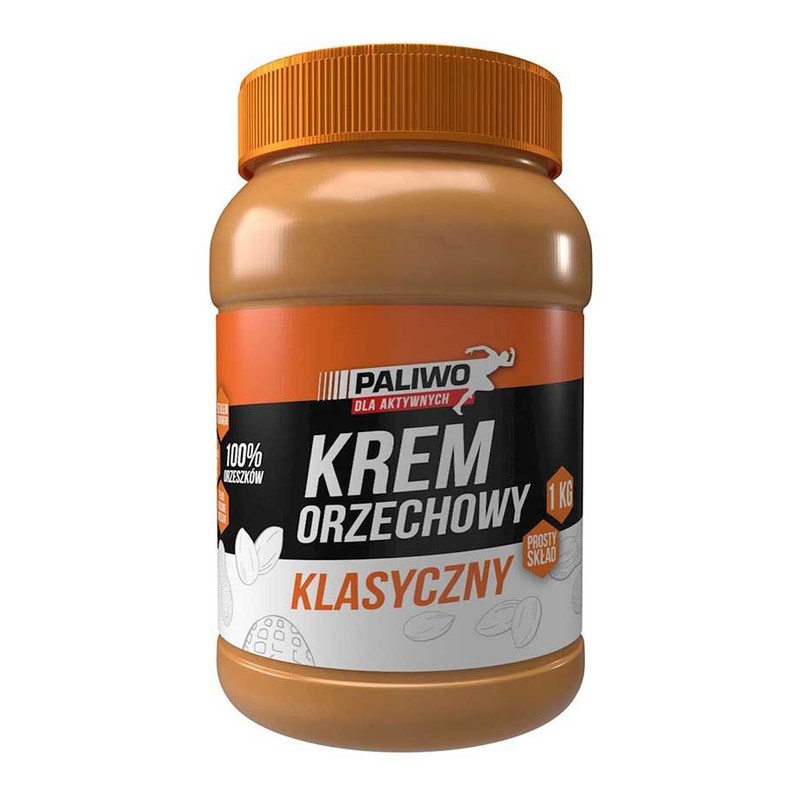 Krem orzechowy klasyczny bez soli i cukrów NaturaVena 1 kg