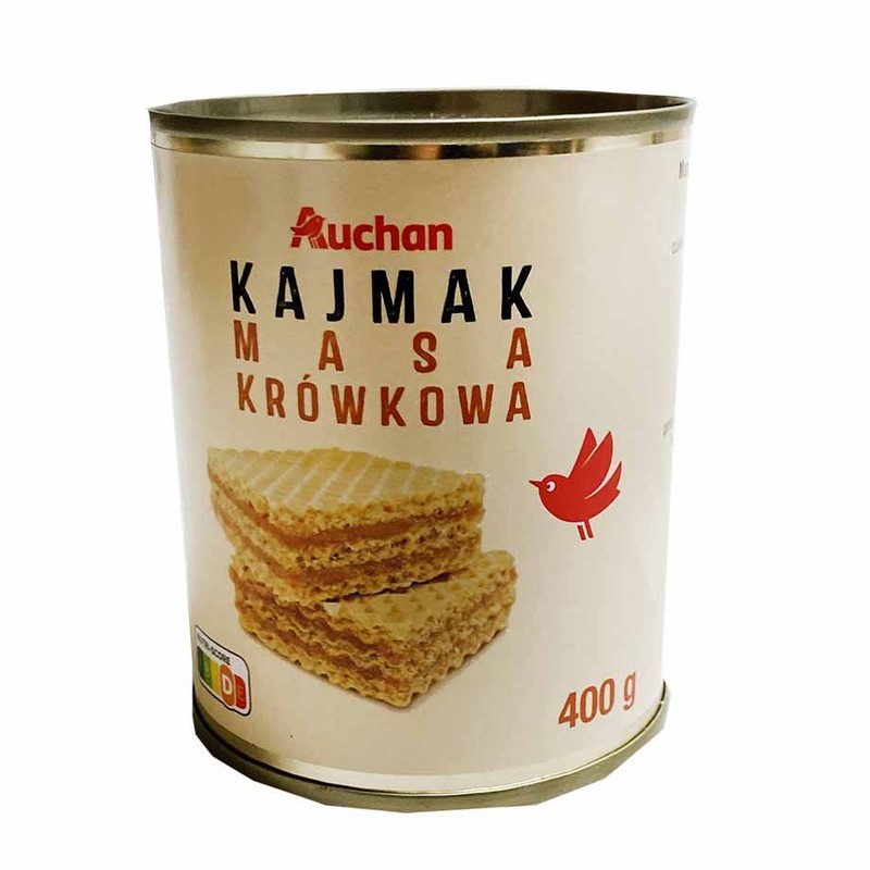 Kajmak - masa krówkowa   Auchan 400 g
