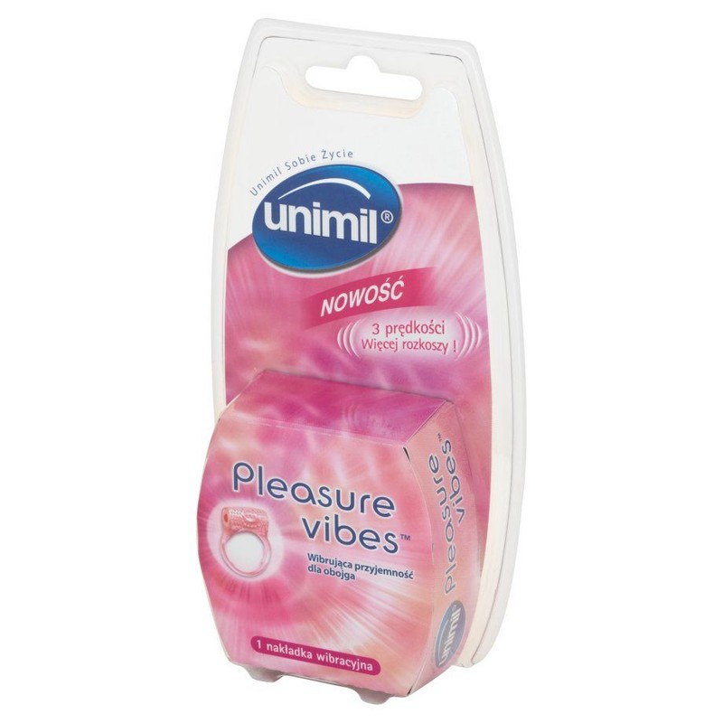 Nakładka wibracyjna Pleasure Vibes Unimil 1 sztuka