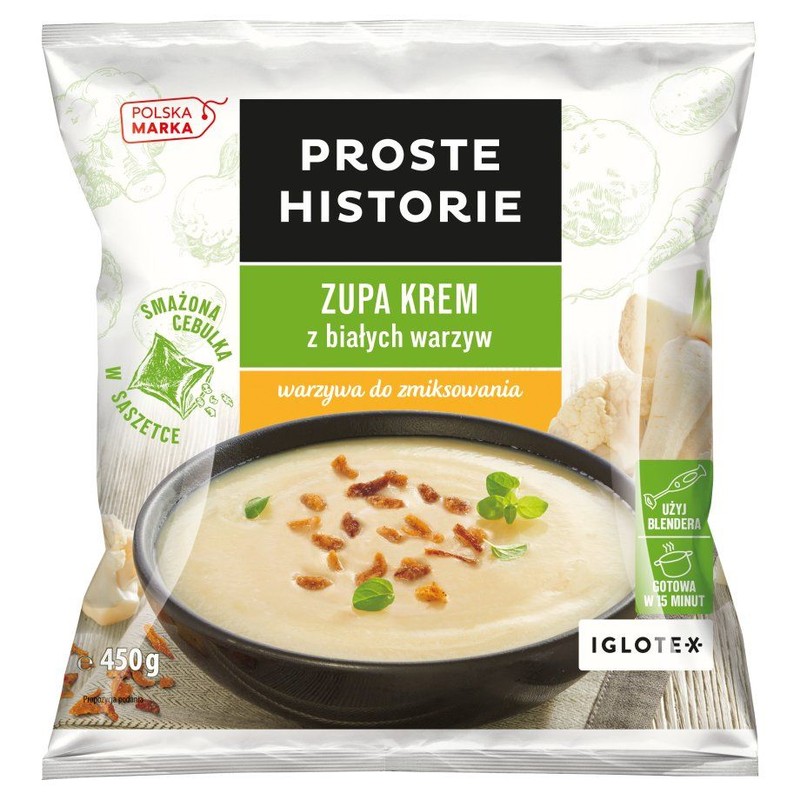 Zupa krem z białych warzyw Proste Historie 450 g