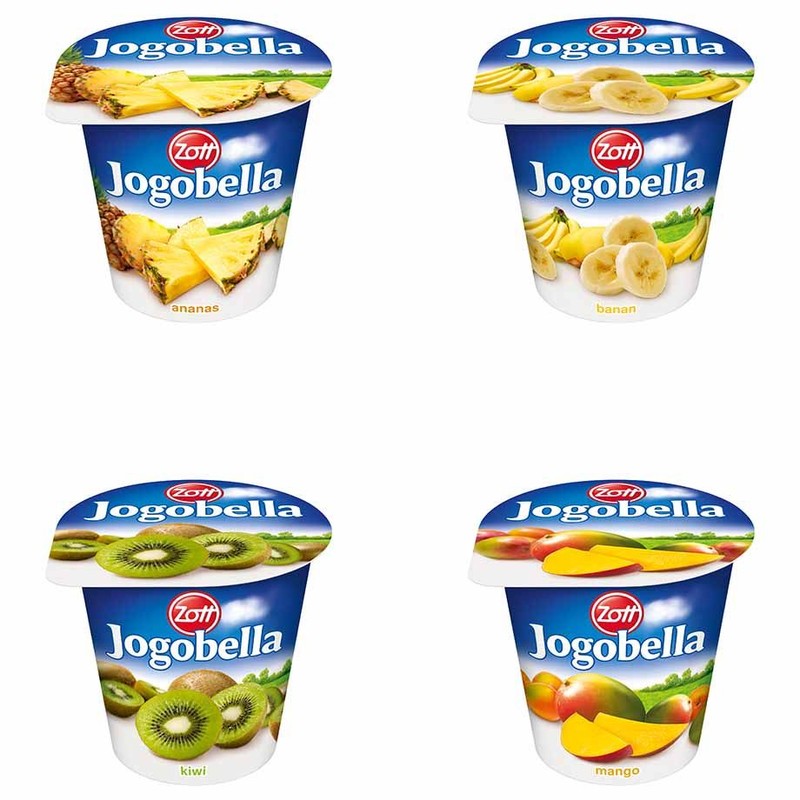 Jogobella Jogurt Jogobella exotic mix smaków Zott 150 g