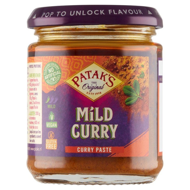 Pasta curry łagodna Patak's 165 g