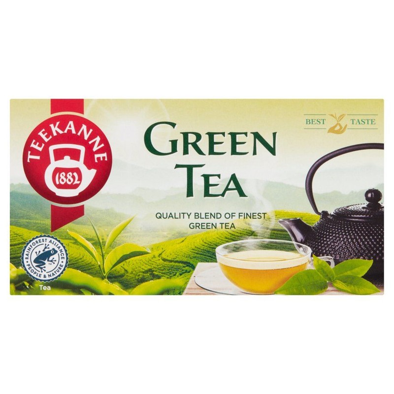 Green Tea herbata zielona Teekanne 20 torebek