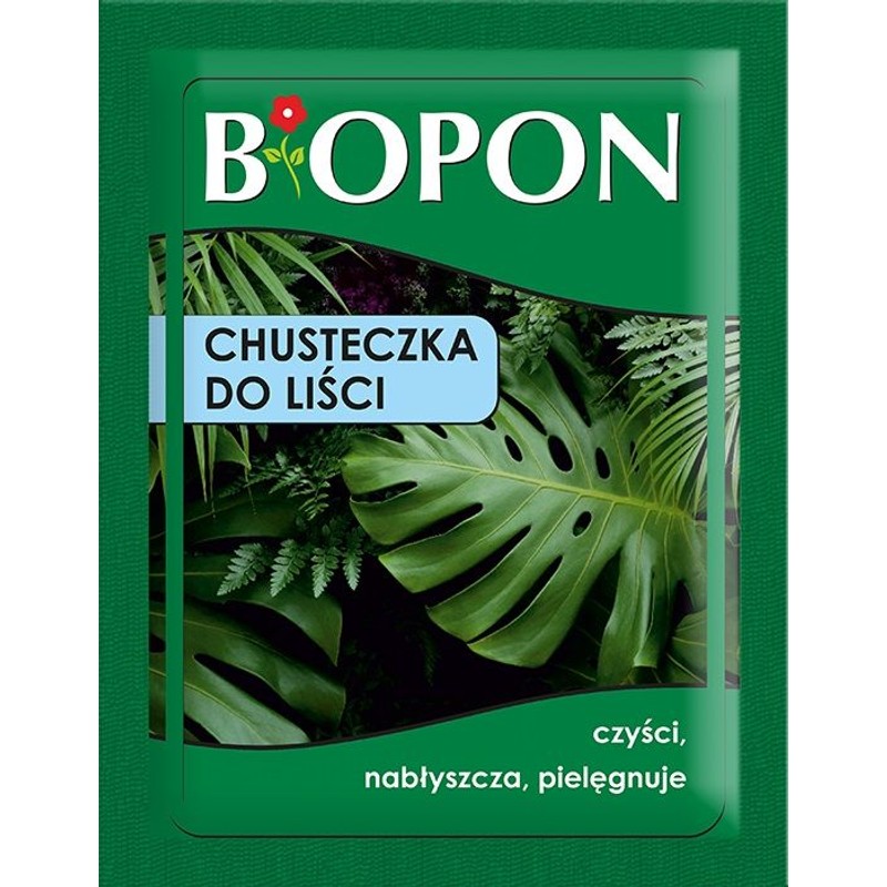 Chusteczka do liści  BiOPON 1 sztuka