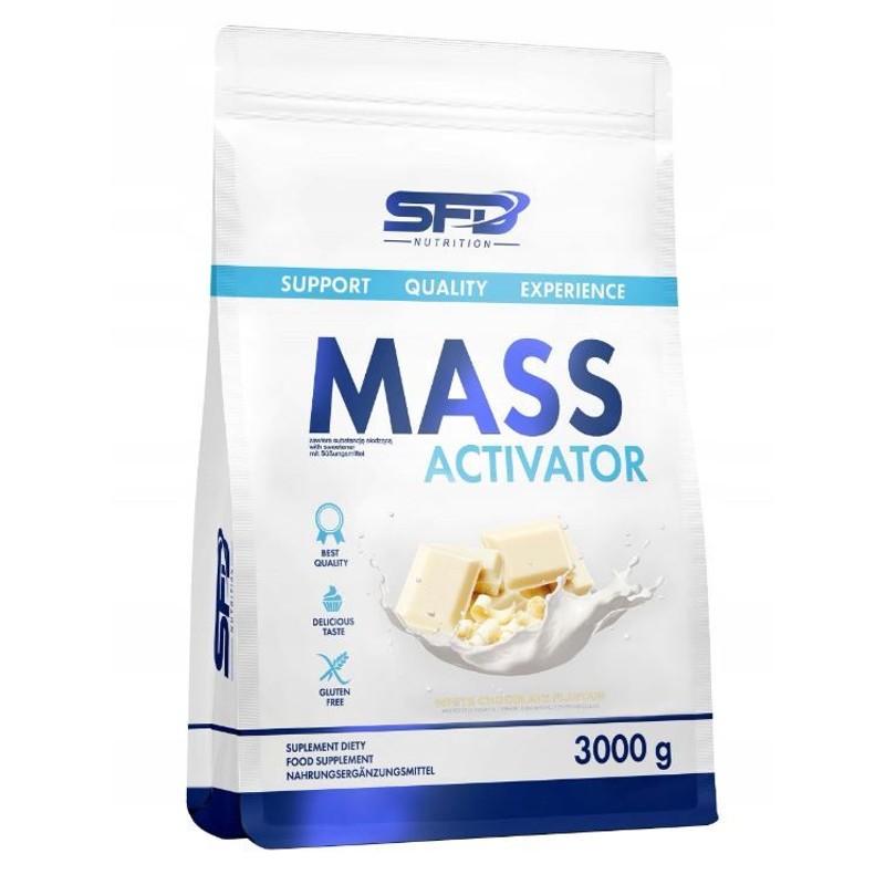 Mass Activator biała czekolada 3 kg Sfd 3 kg