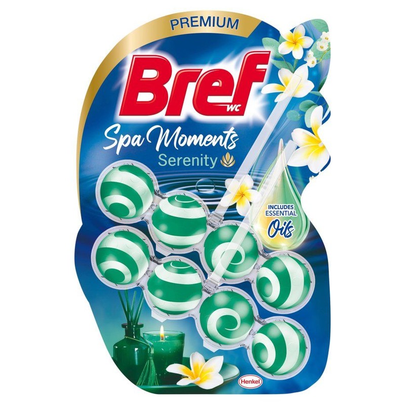 Zawieszka do WC Spa Moments Serenity Bref 2 x 50 g