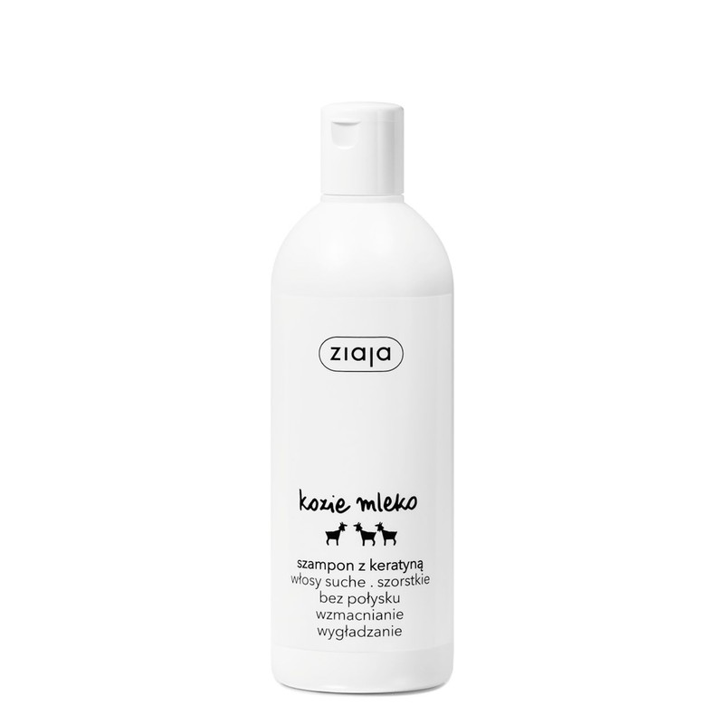 Szampon z keratyną Kozie Mleko Ziaja 400 ml