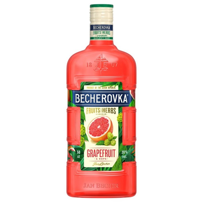Wódka smakowa Grapefruit alk. 20,0% obj. Becherovka 500 ml