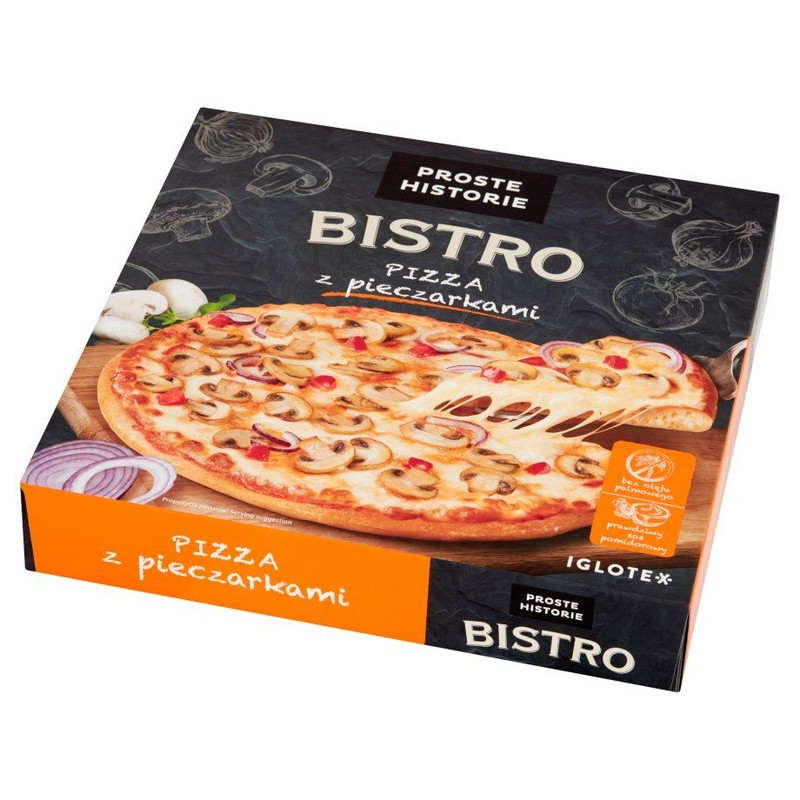 Pizza z pieczarkami Proste Historie 415 g