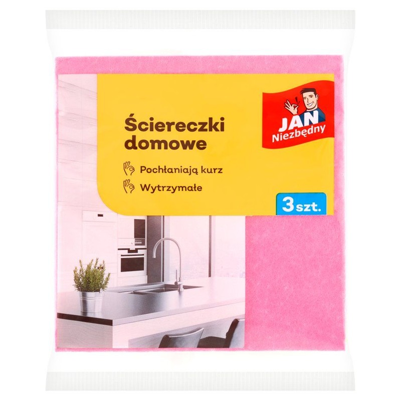 Ściereczki domowe  Jan Niezbędny 3 sztuki