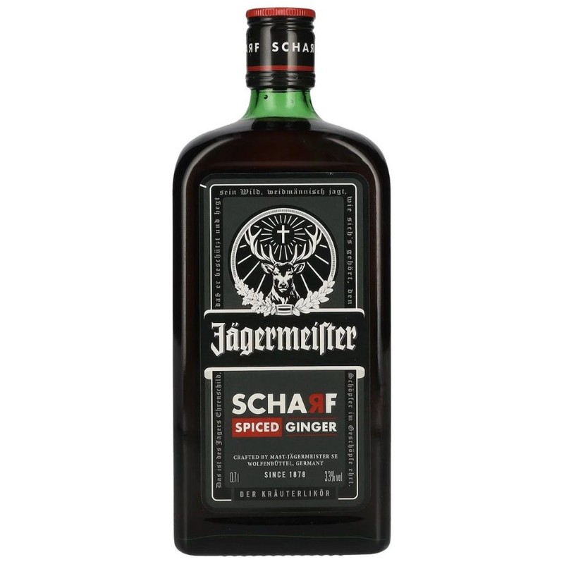 Likier ziołowy Scharf alk. 33,0% obj. Jagermeister 700 ml