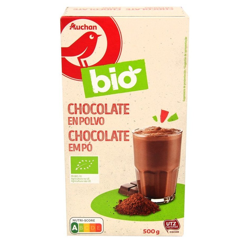 BIO Napój kakaowy w proszku Auchan 500 g