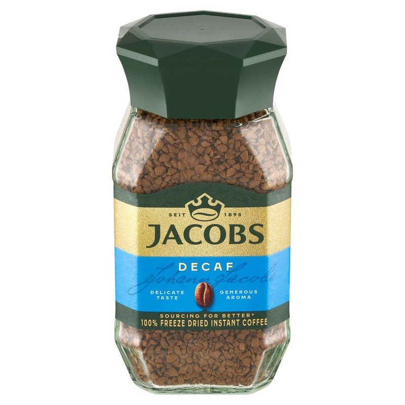 Kawa rozpuszczalna bezkofeinowa Jacobs 100 g