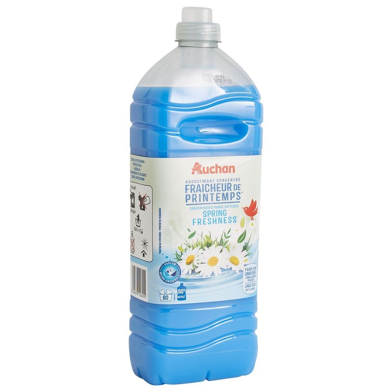 Skoncentrowany płyn do płukania Spring Freshness Auchan 2 l