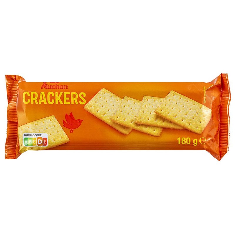 Krakersy Auchan 180 g