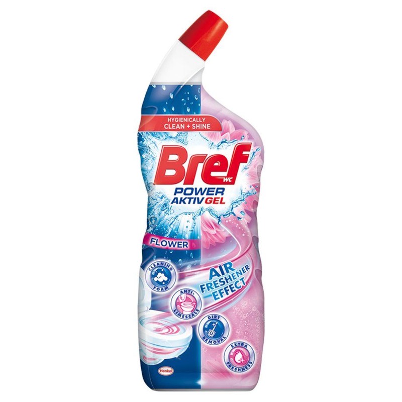 Żel do czyszczenia WC Power Aktiv flower Bref 700 ml