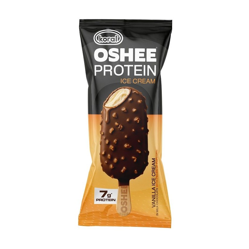 Lody Oshee Protein smak waniliowy Koral 110 ml
