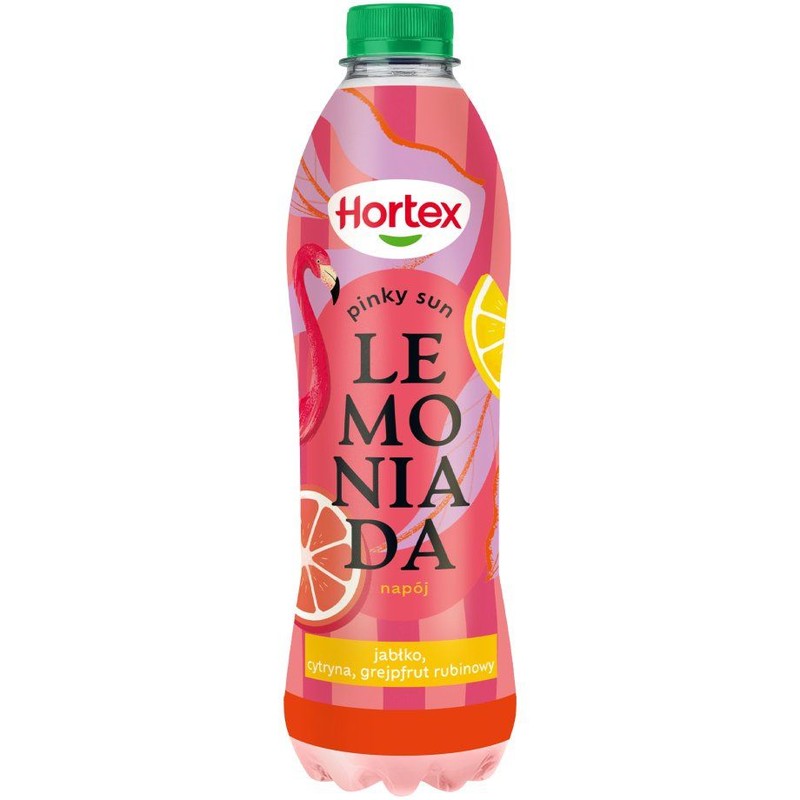 Lemoniada napój wieloowocowy jabłko-cytryna-grejpfrut rubinowy  Hortex 1 l