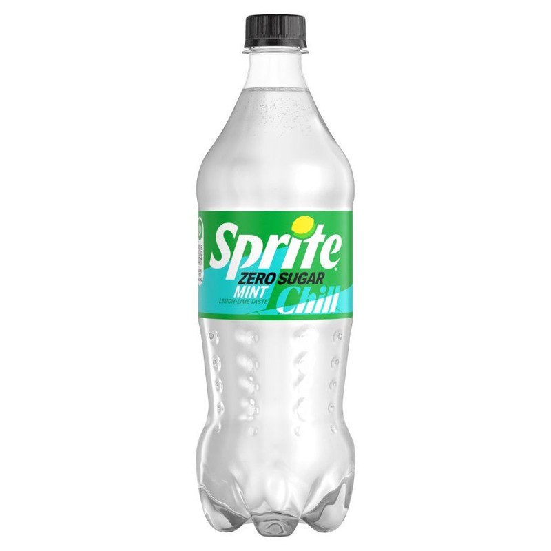 Napój gazowany o smaku cytrynowo-limonkowo-miętowym Sprite 850 ml
