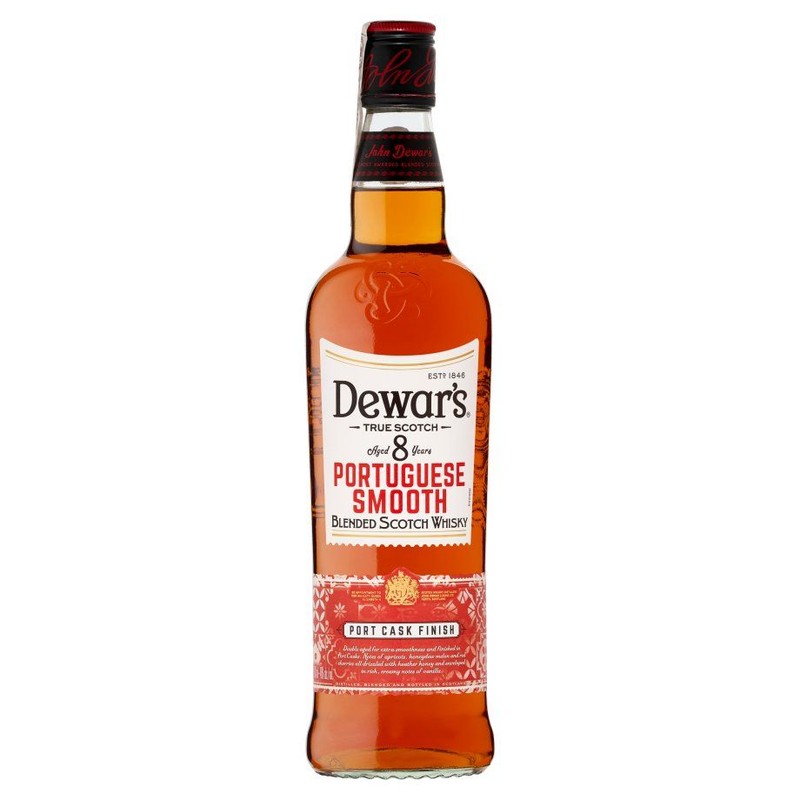 Whisky blended 8YO Portuges Smooth alk. 40,0% obj. Dewar's 700 ml