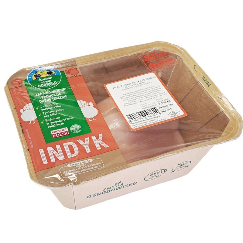 Filet z piersi indyka  Pewni Dobrego na wagę ok 560 g