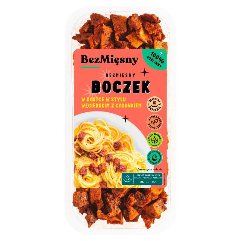 Boczek węgierski z czosnkiem BezMięsny 100 g