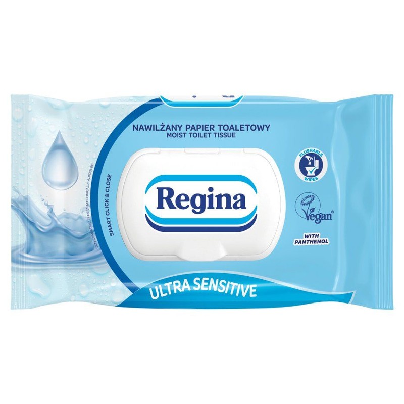 Papier nawilżany Ultra Sensitive Regina 42 sztuki