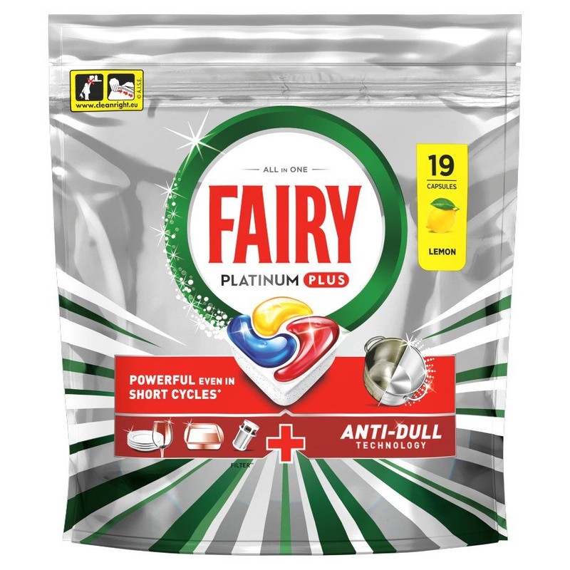 Kapsułki do zmywarki Platinum Plus All in One  FAIRY 114 kapsułek