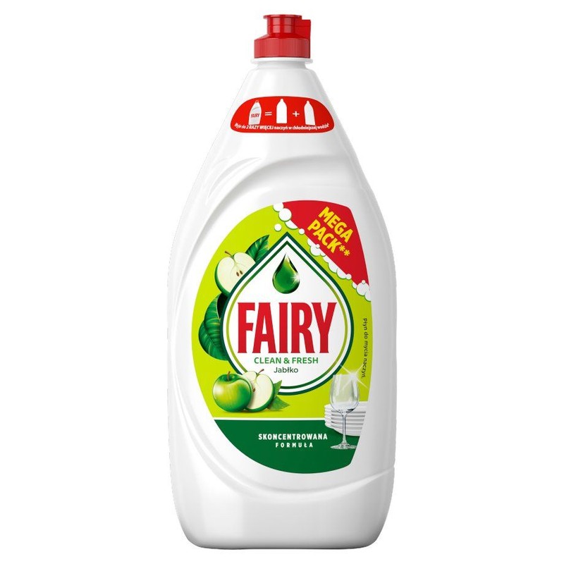 Płyn do mycia naczyń jabłko Fairy 1,35 l