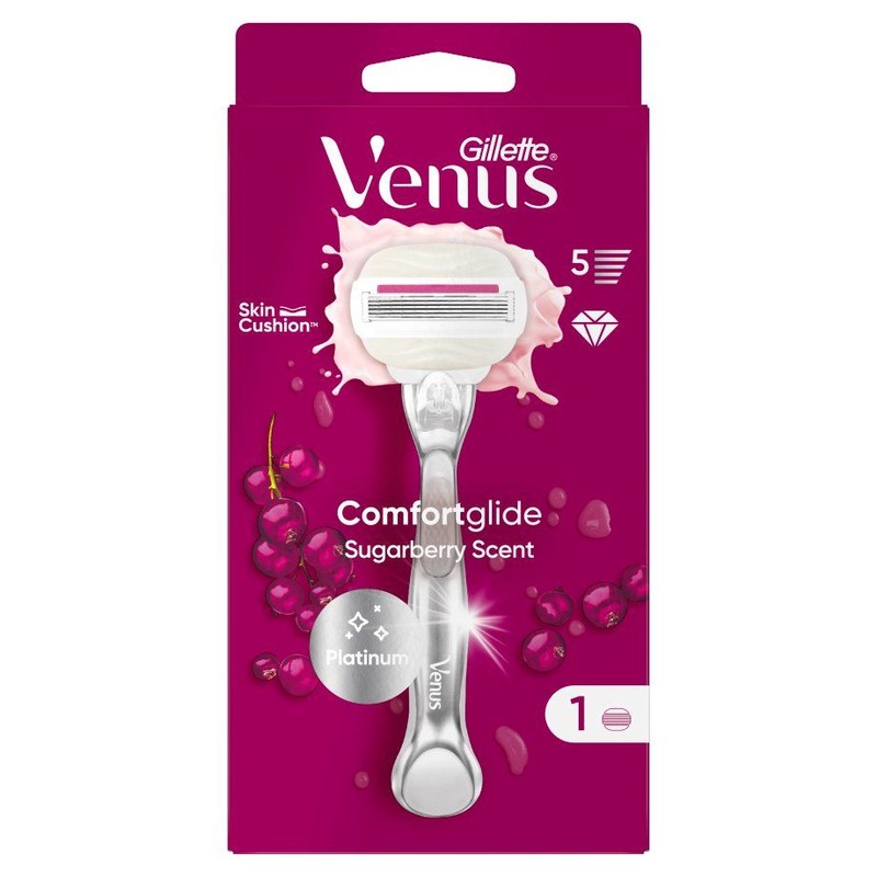 Maszynka do golenia Comfortglide Sugarberry Venus 1 sztuka
