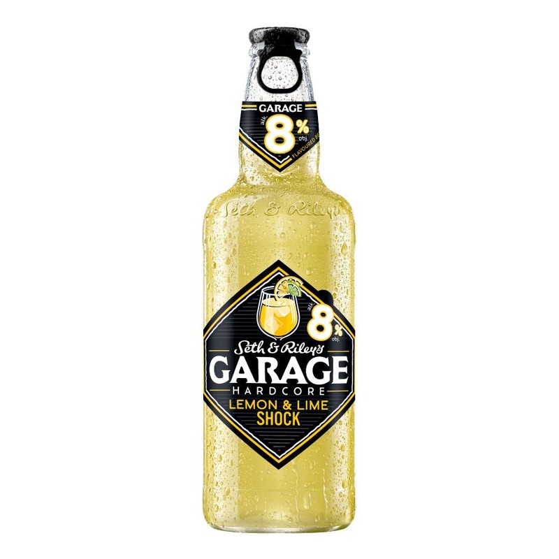 Piwo smakowe Hardcore Lemon and Lime Shock alk. 8,0% obj. Garage 400 ml