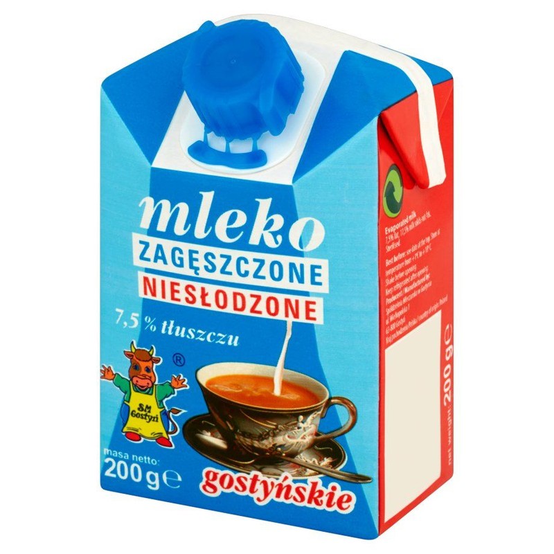 Mleko zagęszczone niesłodzone Gostyńskie 200 g