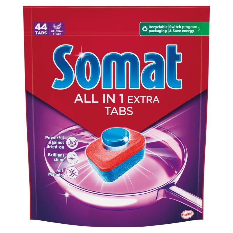 Tabletki do zmywarki All in 1 Extra   Somat 44 tabletki