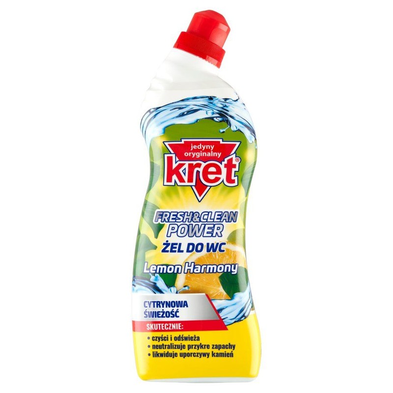 Żel do WC Lemon Harmony Kret 750 g