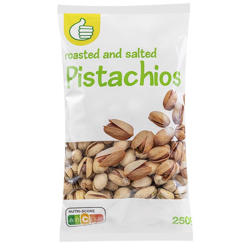 Pistacje prażone solone w skorupce Auchan 250 g