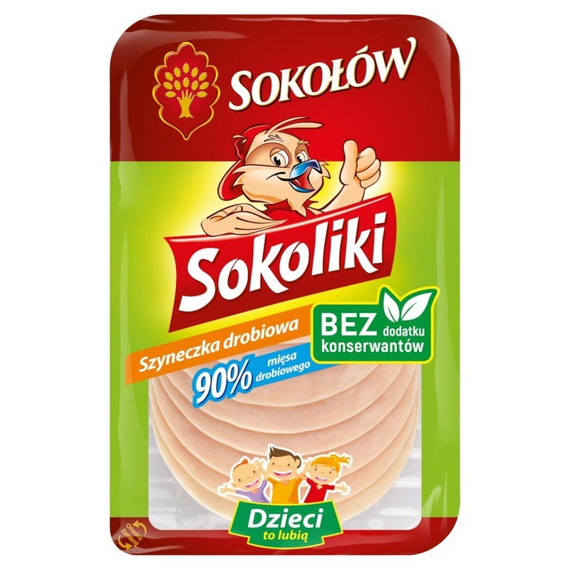 Szyneczka drobiowa Sokołów 100 g