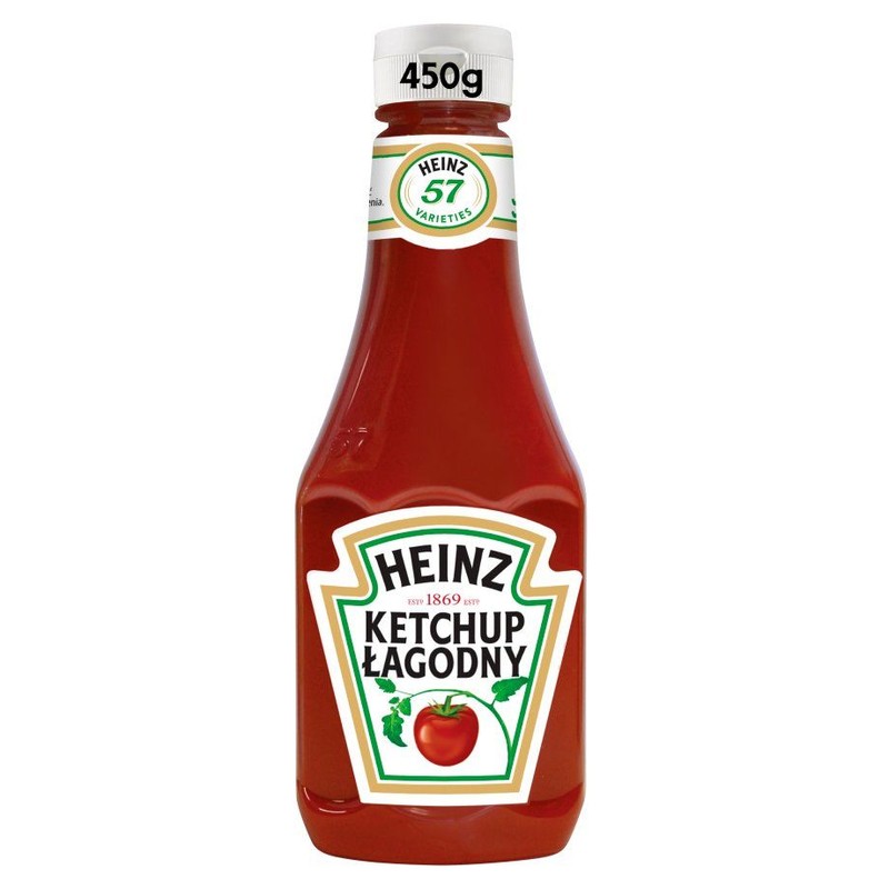 Ketchup łagodny  Heinz 450 g