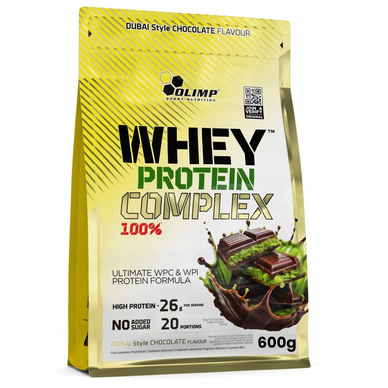 Odżywka białkowa Whey Protein Complex dubajska czekolada Olimp 600 g