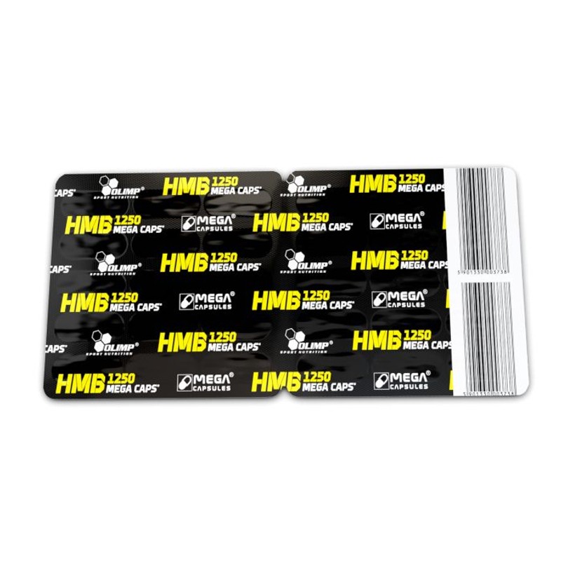 Suplement HMB 1250 Mega Caps Nutrifarm 30 kapsułek