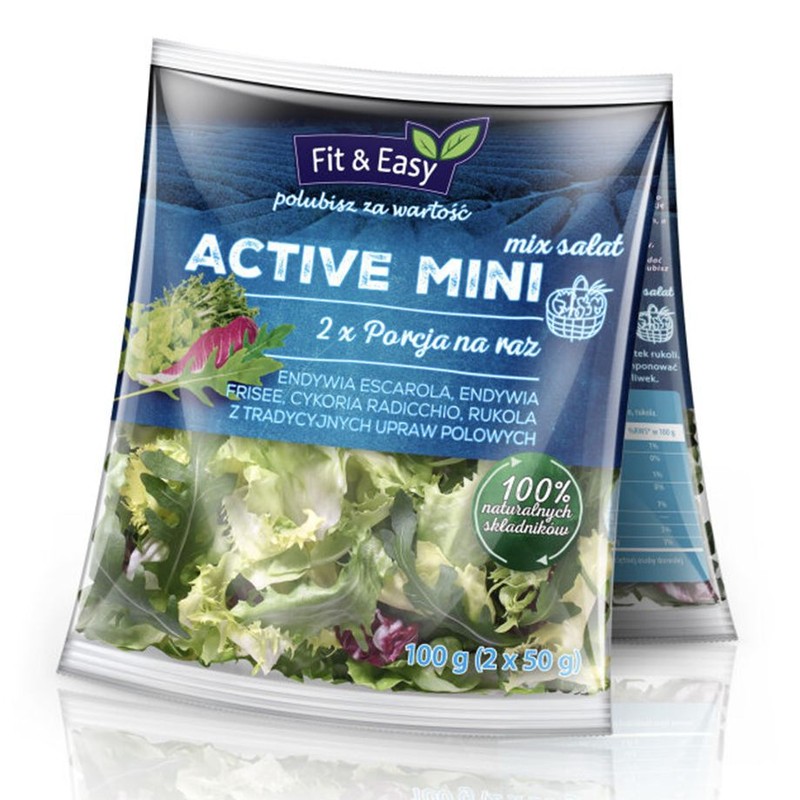 Mix sałat Active Mini Fit & Easy 2 x 50 g