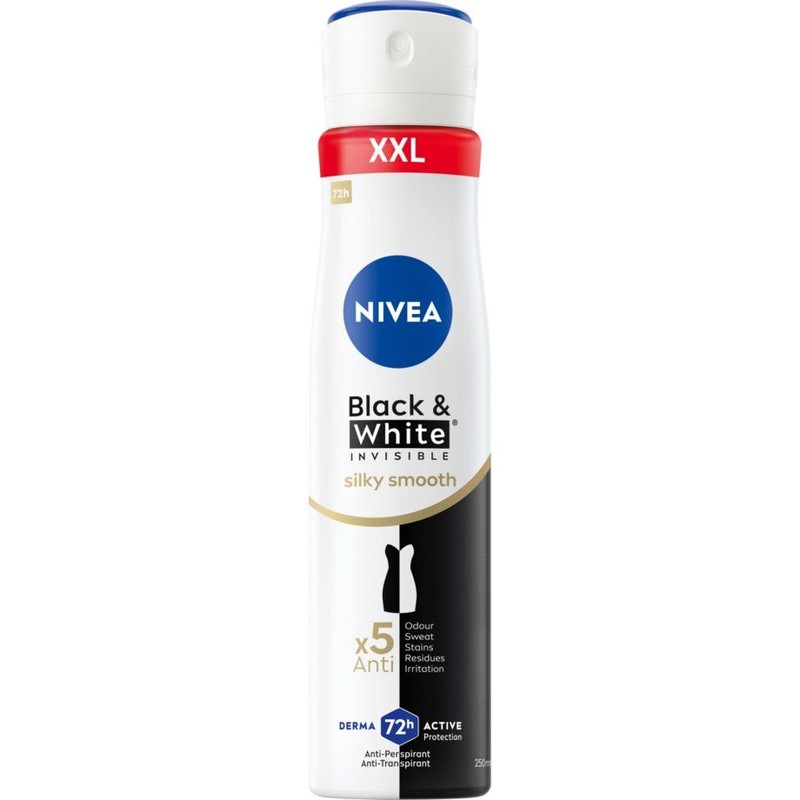 Invisible Silky Smooth Antyperspirant damski w sprayu NIVEA 250 ml